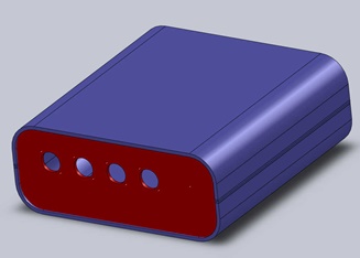 Gehäuse in Fräs- und Biegetechnik